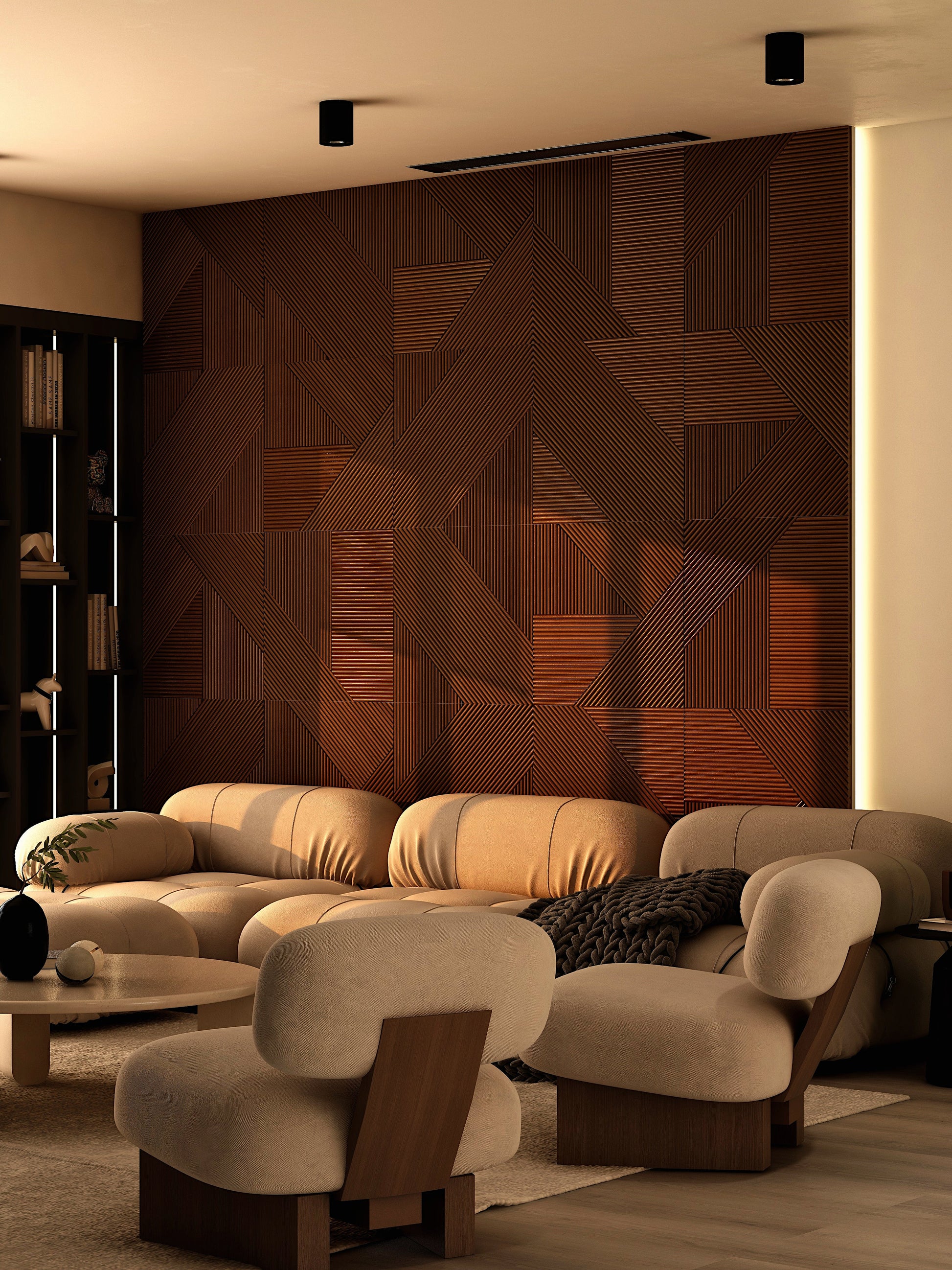 Solid Wood Panel - Modern Design for Furniture Making & Home Decor Projects
