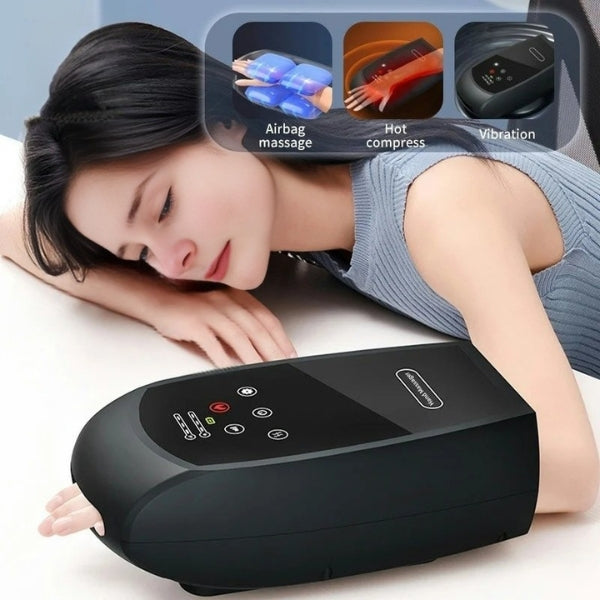 Electric Hand Massager for Arthritis - Relaxation & Pain Relief, Soothing Compression Therapy, Cordless Electric Massager