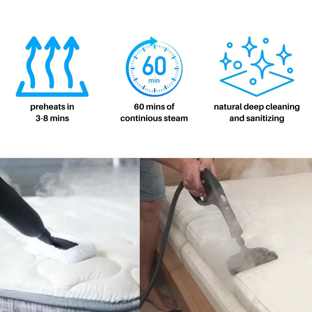 Steam Cleaner for Bed Bugs: Get Rid of Bed Bugs in 7 Days Effective, Safe Solution