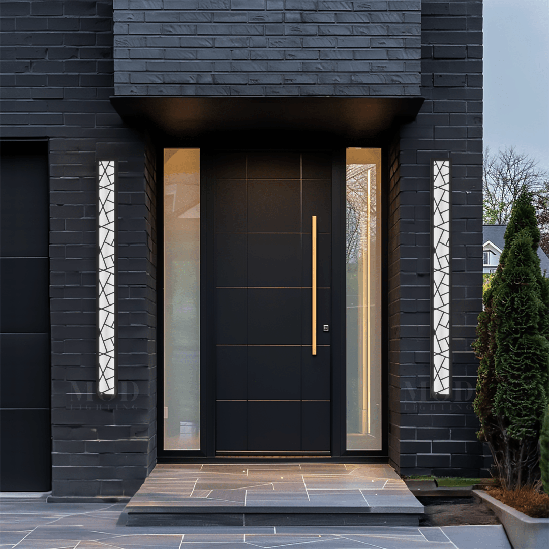 Outdoor LED Light Fixture | Sleek Modern Design, Warm White Glow & Multiple Sizes for Garden, Entryway or Yard