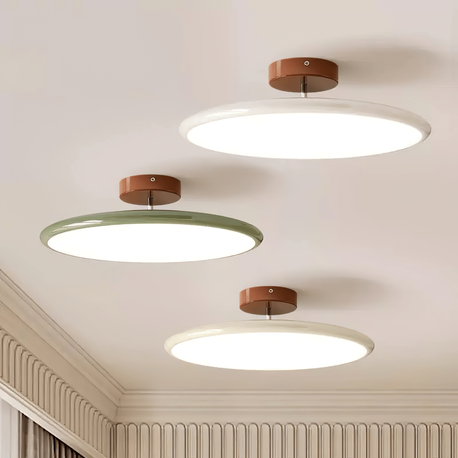 Adjustable LED Ceiling Lamp | Customizable Ambient Lighting for Indoor Spaces, Sloped Ceiling Compatible