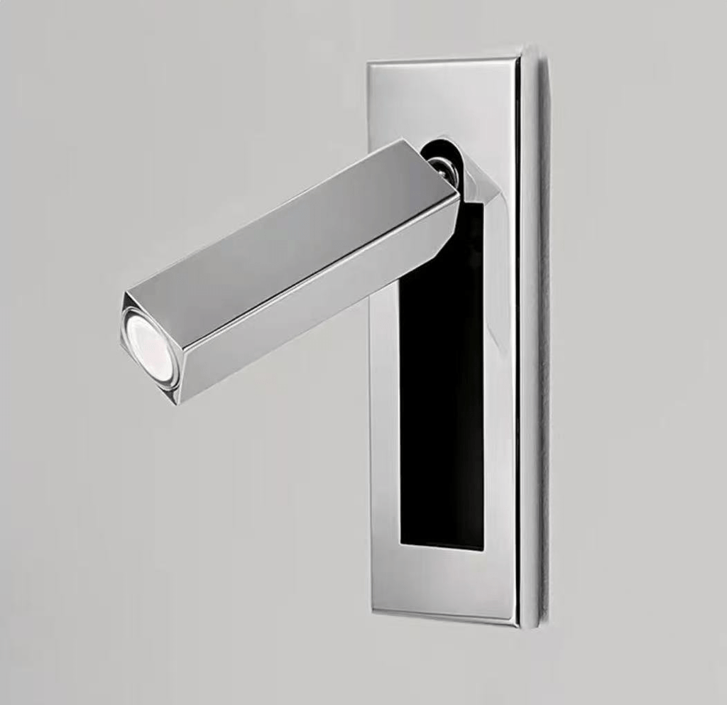 LED Bedside Reading Light | Adjustable Head, Dimmable & Space-Saving for Modern Bedrooms
