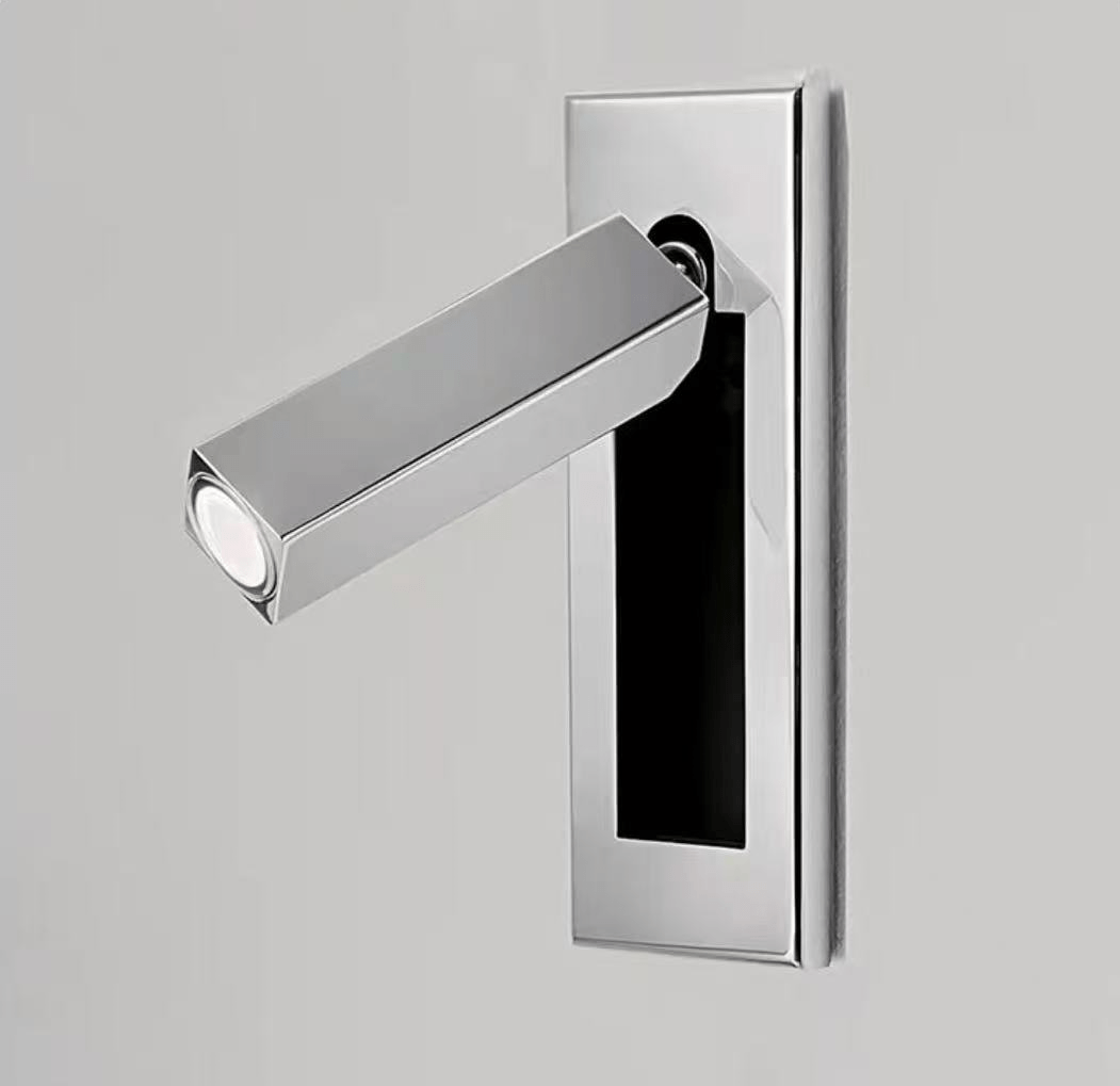 LED Bedside Reading Light | Adjustable Head, Dimmable & Space-Saving for Modern Bedrooms