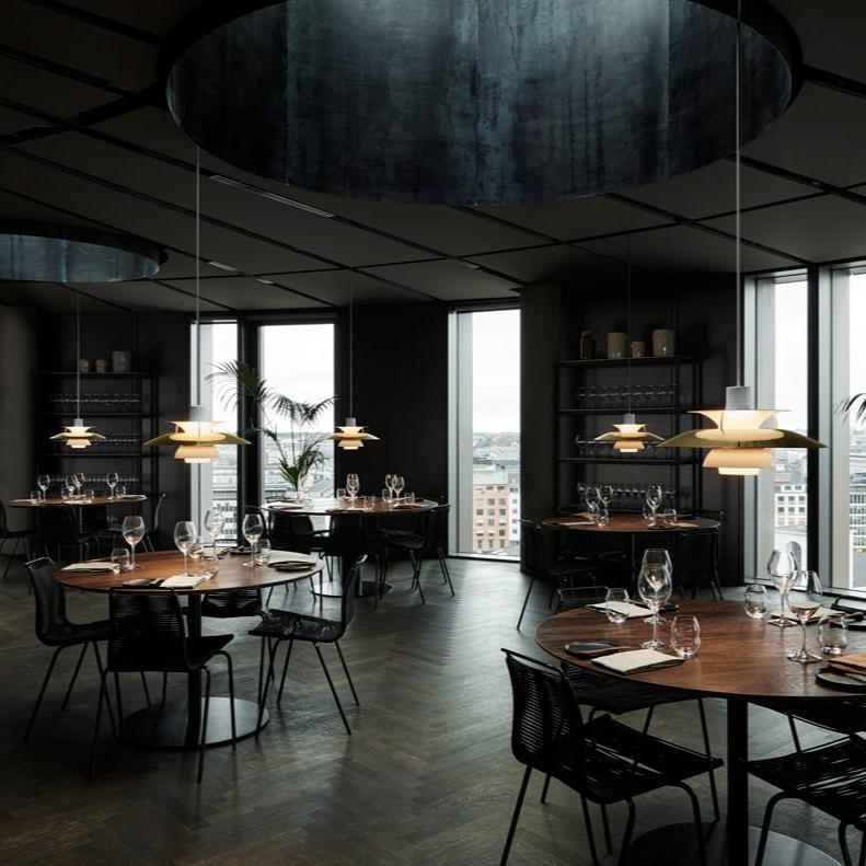 PH 5 Pendant Lamp - Modern Scandinavian Design Light Fixture for Dining Room & Living Space