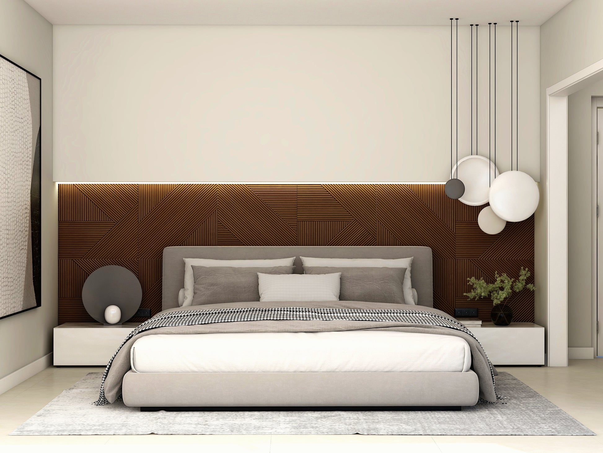 Solid Wood Panel - Modern Design for Furniture Making & Home Decor Projects