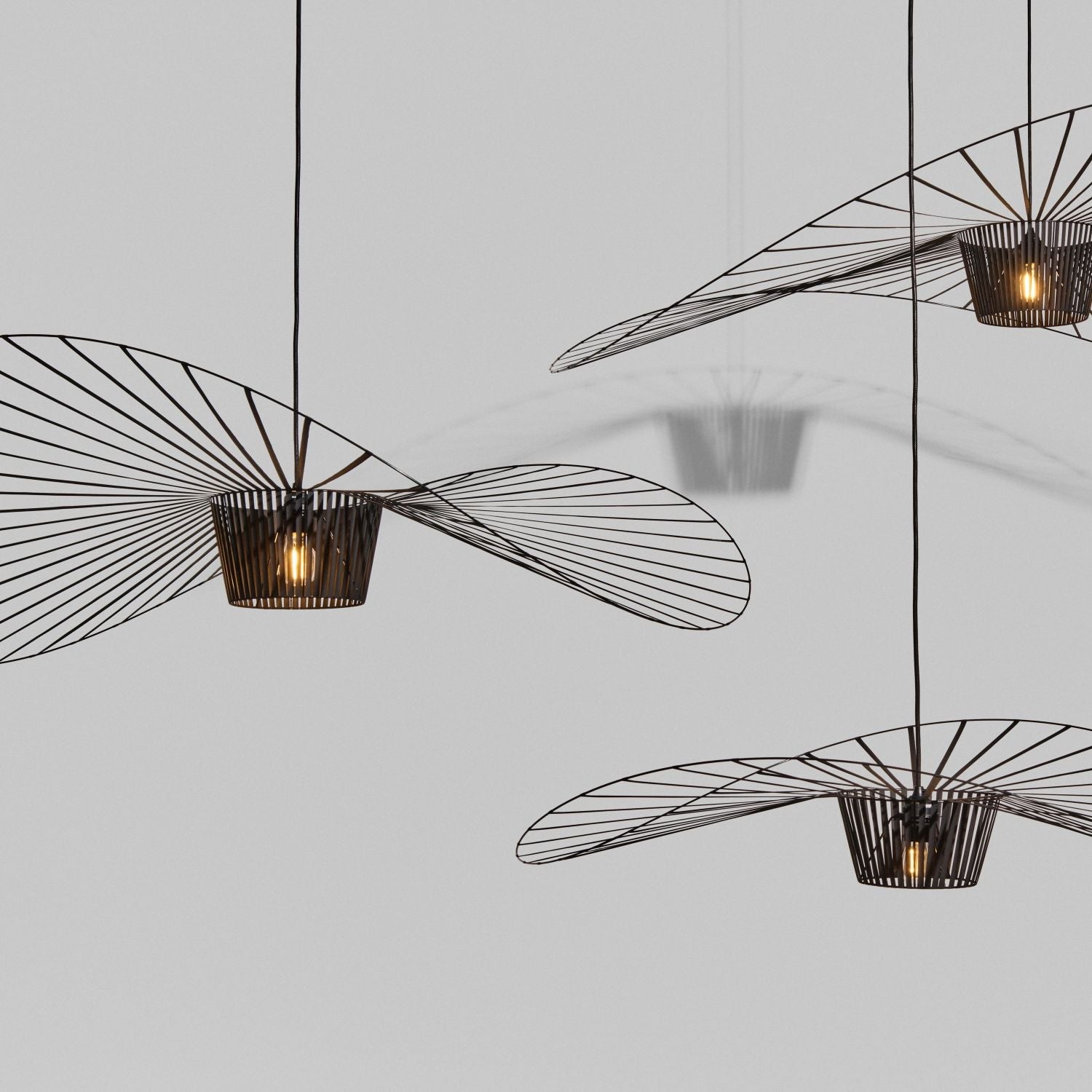 Vertigo Pendant Lamp - Modern Adjustable Light Fixture for Dining Room & Living Room