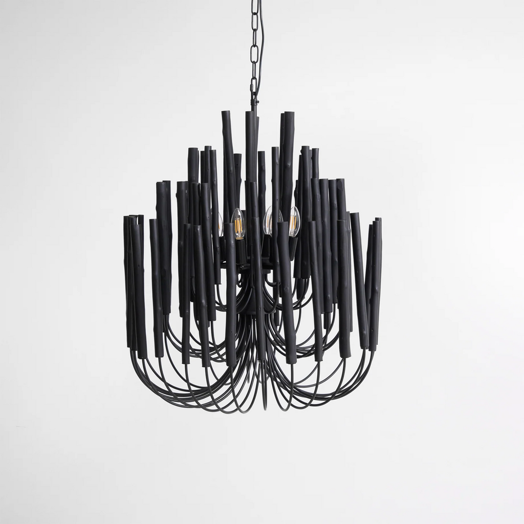 LED Twiggy Chandelier Light Fixture - Modern Branch Design for Dining Room & Living Room Decor