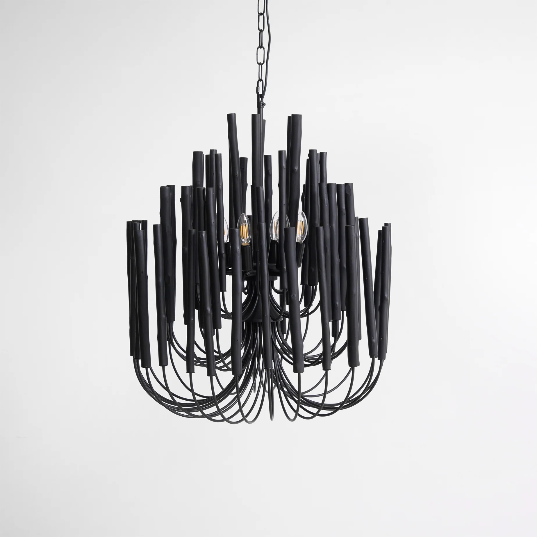 LED Twiggy Chandelier Light Fixture - Modern Branch Design for Dining Room & Living Room Decor