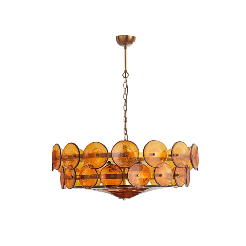 LED Chandelier Light Fixture - Modern Crystal Design for Living Room & Dining Room Decor