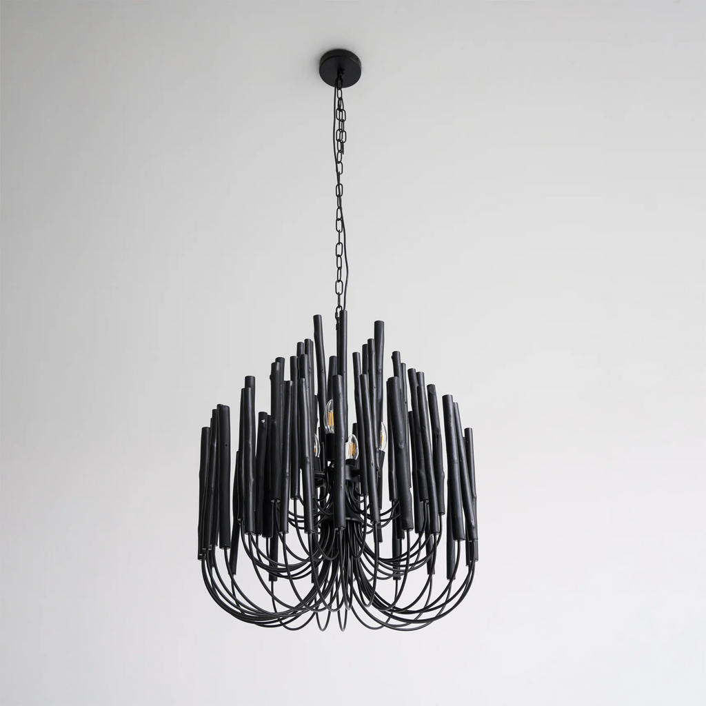 LED Twiggy Chandelier Light Fixture - Modern Branch Design for Dining Room & Living Room Decor