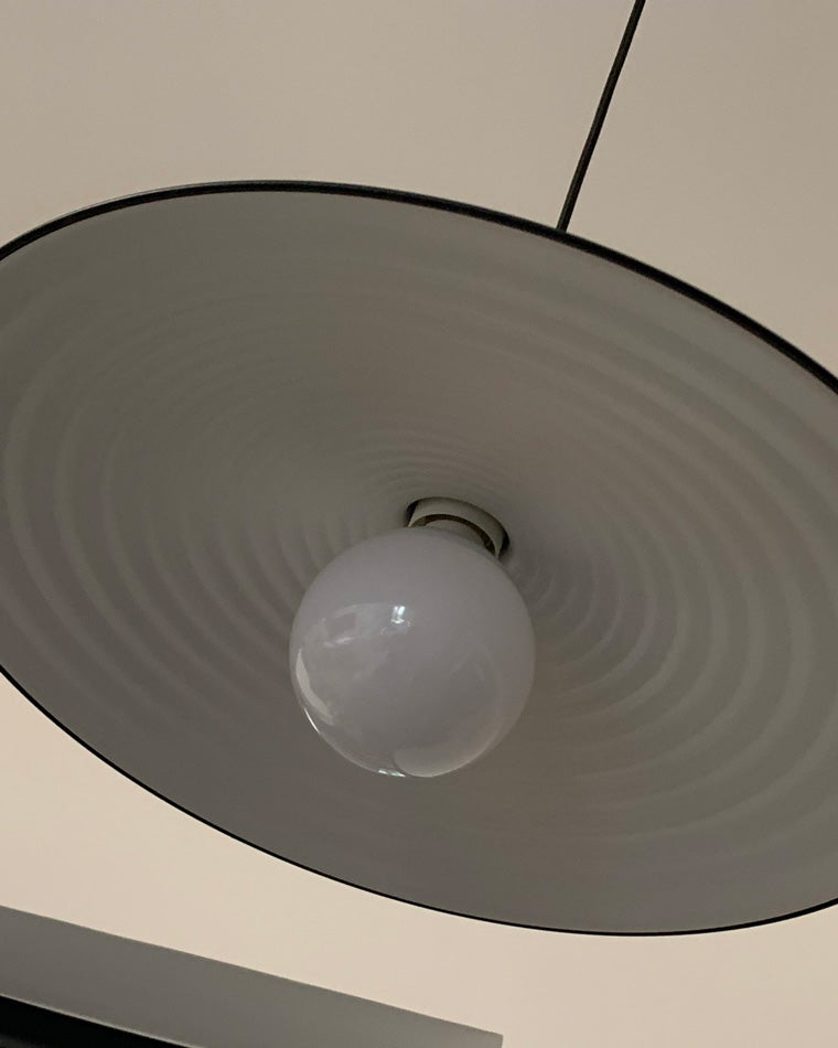 Cone Counterweight Pulley Swag Pendant Lamp - Adjustable Lighting Fixture for Home Decor & Dining Areas