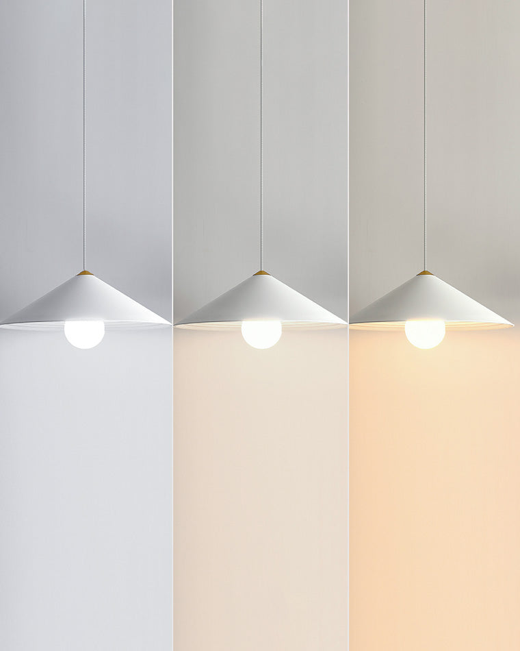 Cone Counterweight Pulley Swag Pendant Lamp - Adjustable Lighting Fixture for Home Decor & Dining Areas