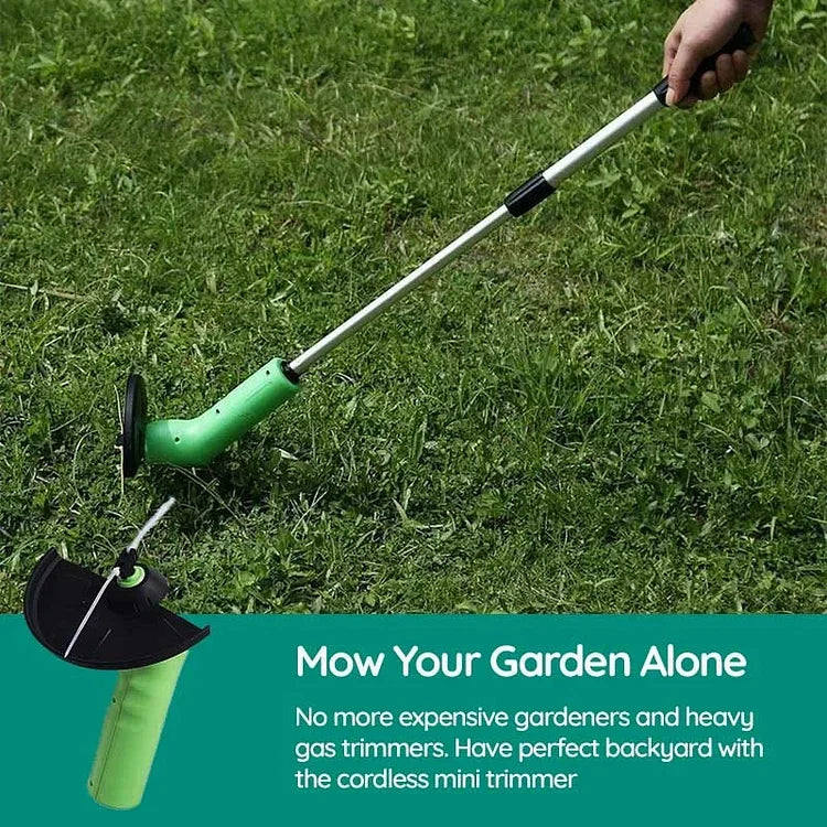 Weed Wacker Cordless: lightweight hand held grass cutter