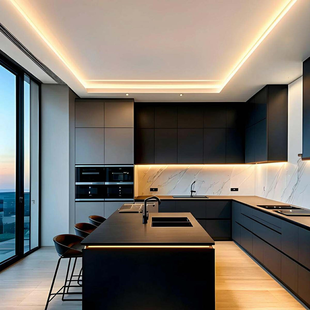 24V Waterproof Outdoor Recessed LED Linear Light for Stair Lighting & DIY Projects