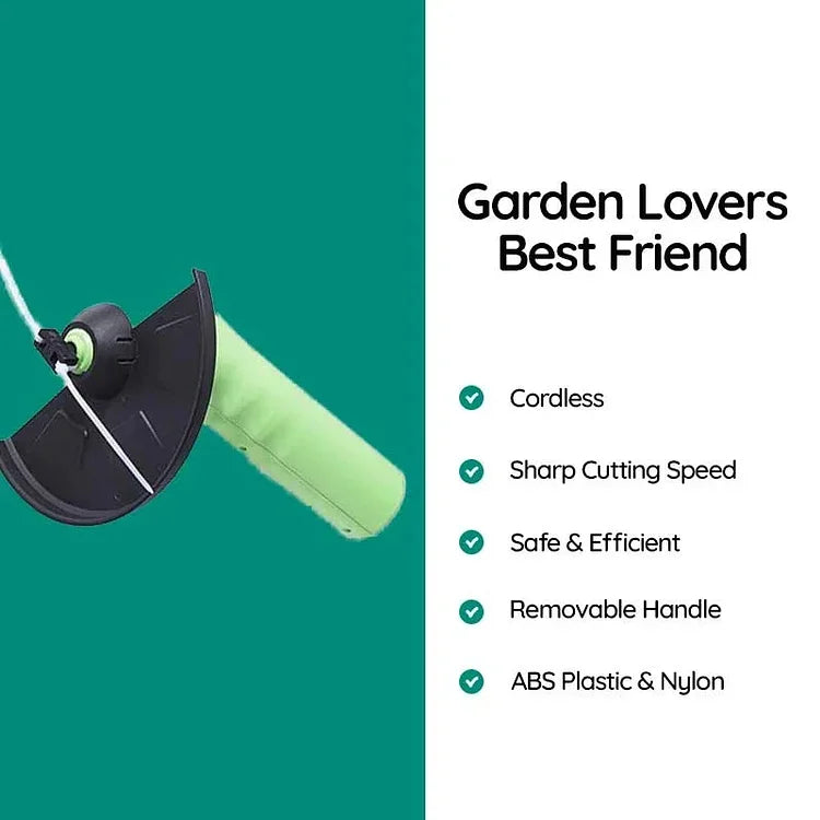 Weed Wacker Cordless: lightweight hand held grass cutter