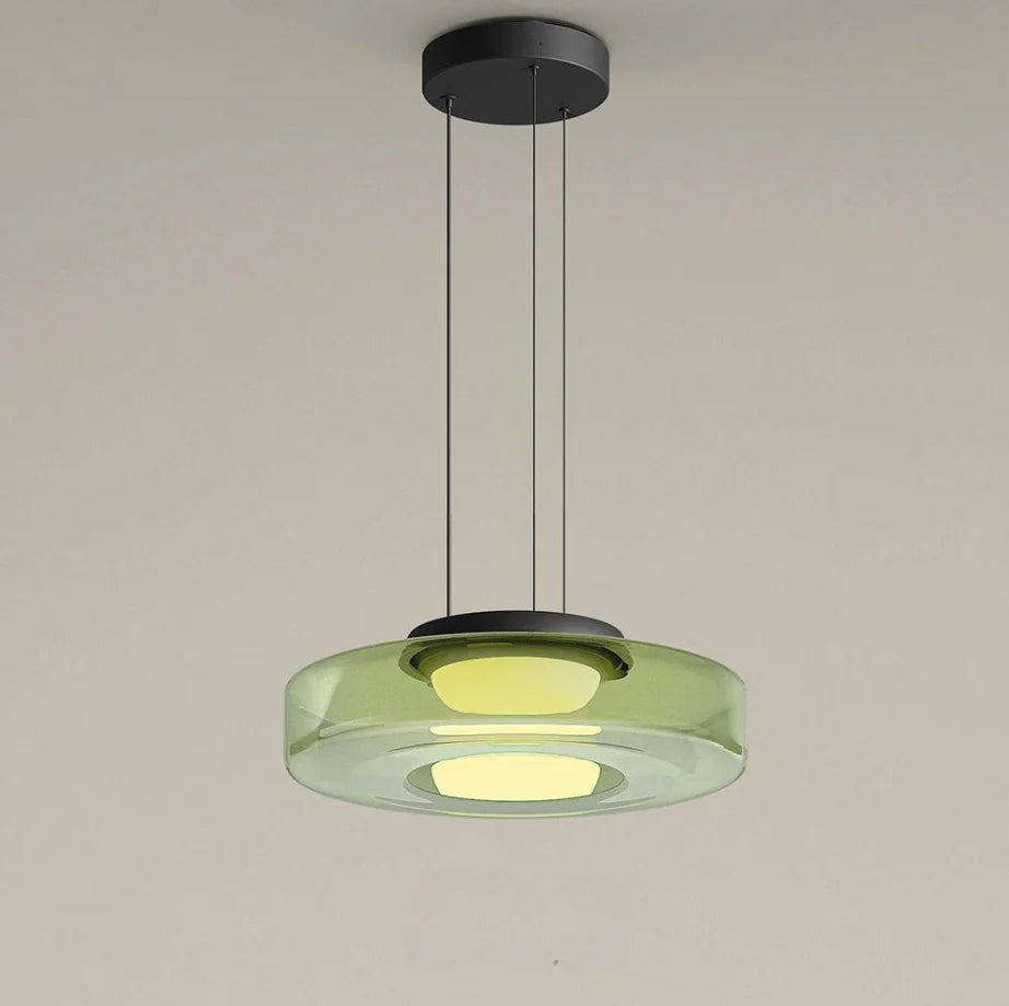Nordic Postmodern Glass Pendant Light Fixture - Modern Hanging Lamp for Dining Room & Kitchen Lighting