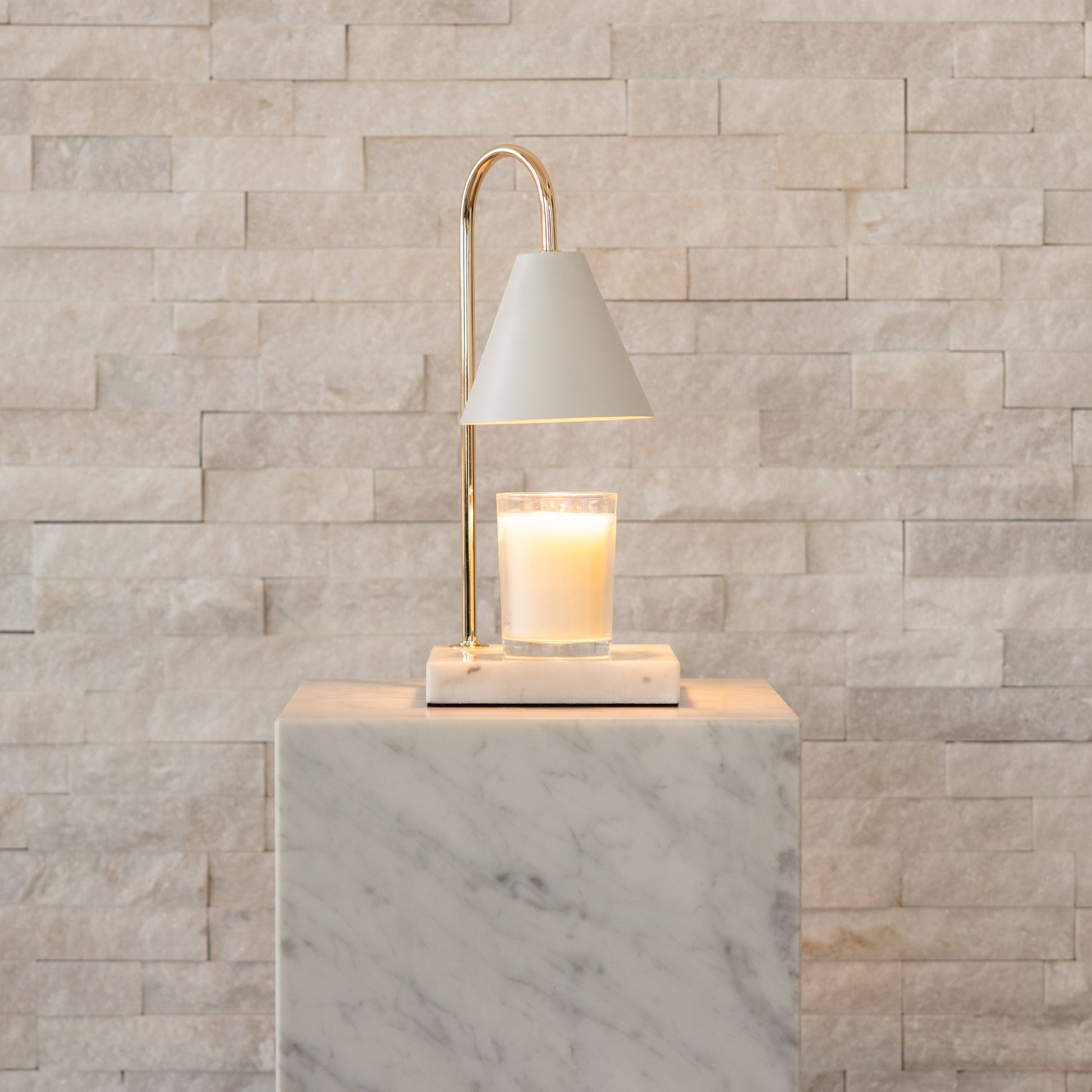 LED Candle Warmer with Adjustable Temperature - Scented Wax Warmer for Home & Office Use