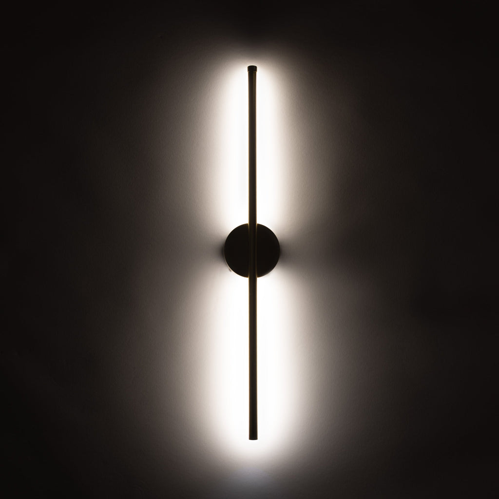 LED Round Wall Sconce Light Fixture - Modern Design for Living Room, Hallway & Bedroom Lighting