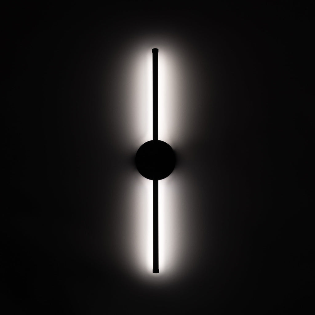 LED Round Wall Sconce Light Fixture - Modern Design for Living Room, Hallway & Bedroom Lighting