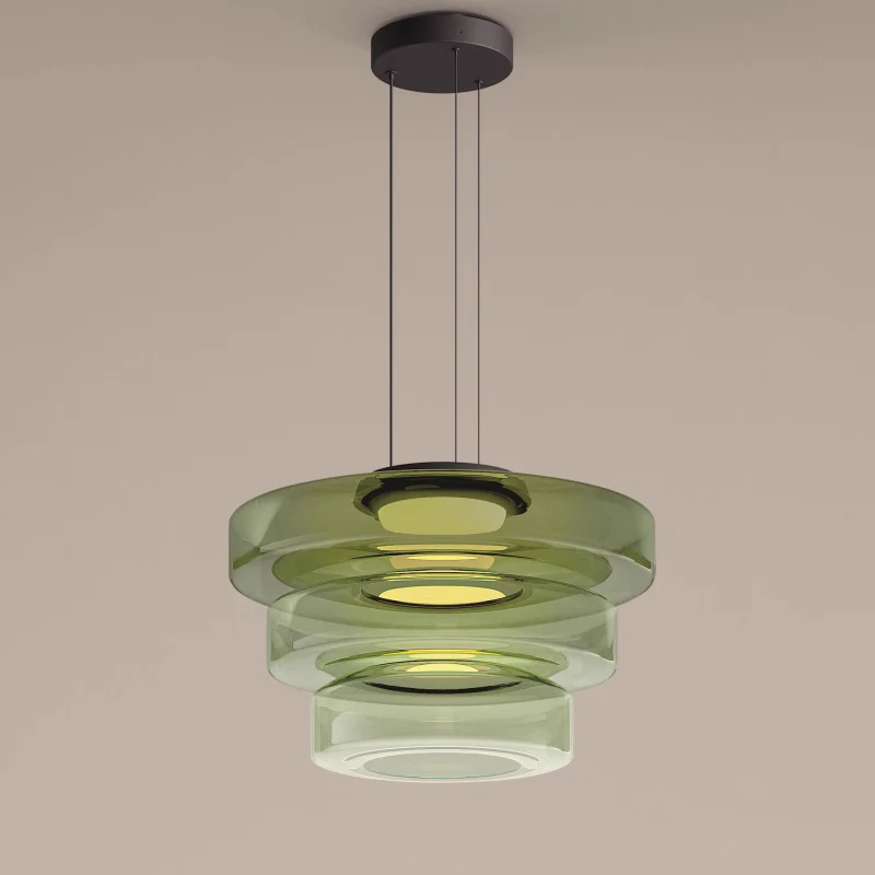 Nordic Postmodern Glass Pendant Light Fixture - Modern Hanging Lamp for Dining Room & Kitchen Lighting