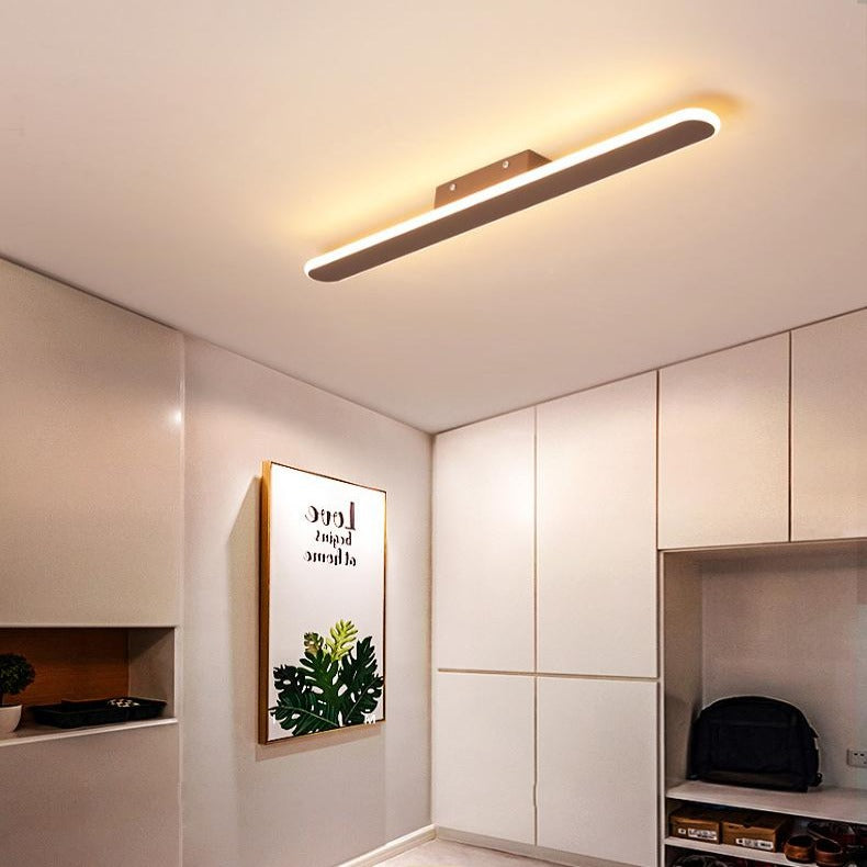 Gold Vanity Light Bar for Contemporary Bathrooms: LED Light Solution for Over the Mirror with Japandi Style