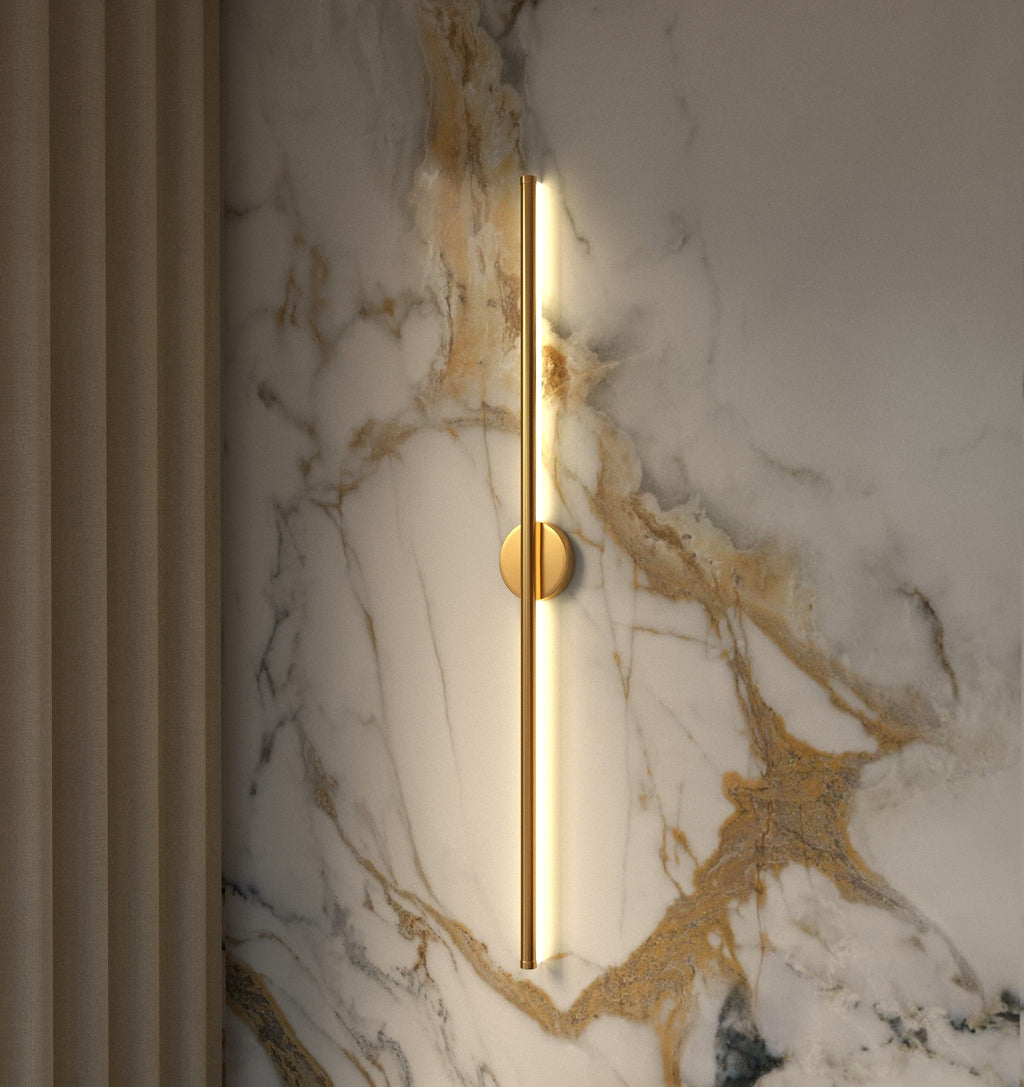 LED Round Wall Sconce Light Fixture - Modern Design for Living Room, Hallway & Bedroom Lighting