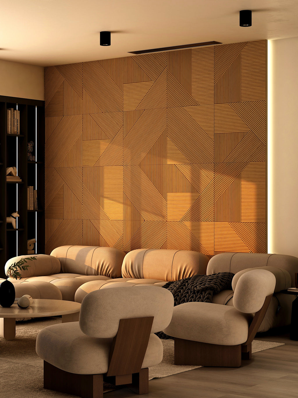 Solid Wood Panel - Modern Design for Furniture Making & Home Decor Projects