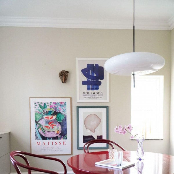 LED Pendant Light Fixture - Modern Design with Adjustable Height - Ideal for Kitchen, Dining Room & Living Room Lighting