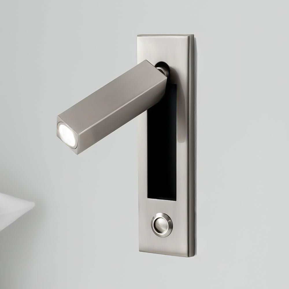 LED Bedside Reading Light | Adjustable Head, Dimmable & Space-Saving for Modern Bedrooms