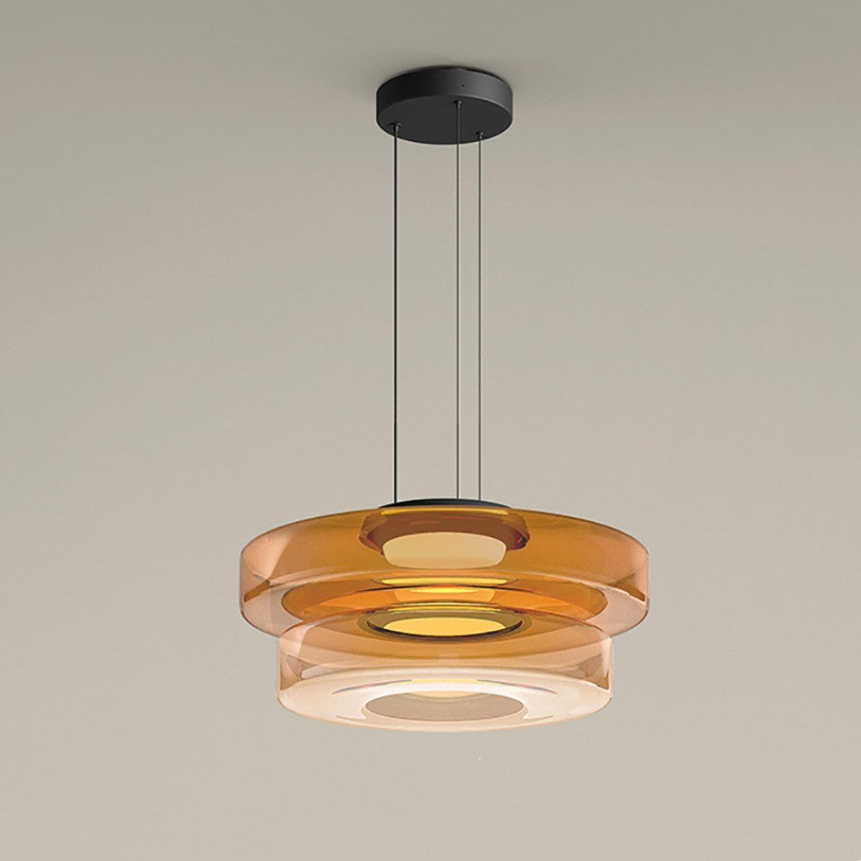 Nordic Postmodern Glass Pendant Light Fixture - Modern Hanging Lamp for Dining Room & Kitchen Lighting