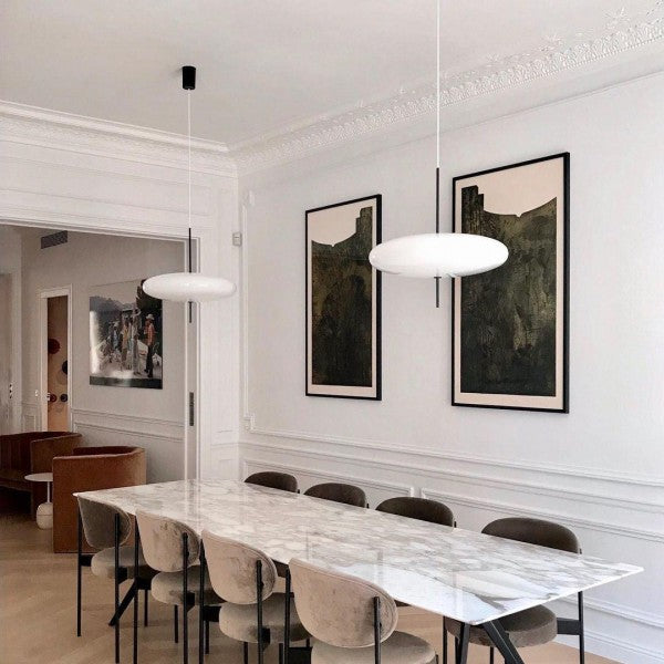 LED Pendant Light Fixture - Modern Design with Adjustable Height - Ideal for Kitchen, Dining Room & Living Room Lighting