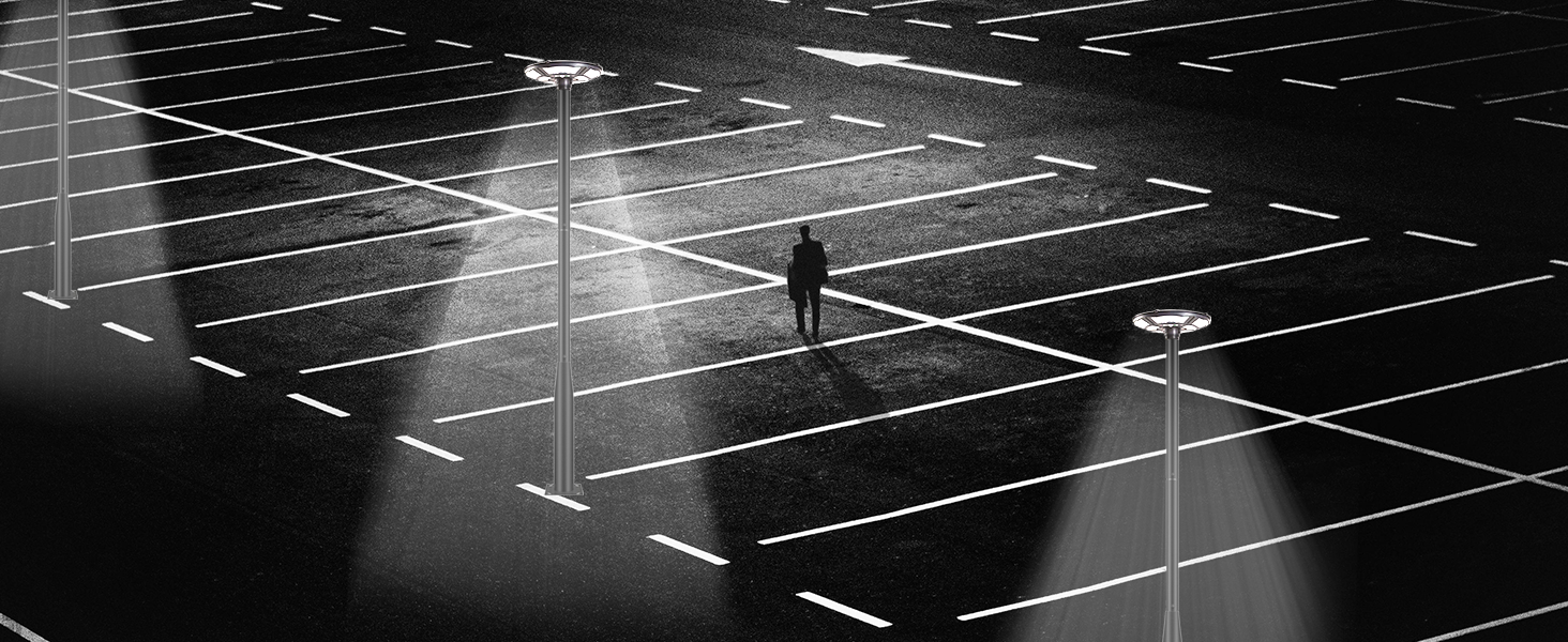 1500W Commercial Solar Flag Pole Light with 98-Inch Waterproof Post and Remote Control for Outdoor Use