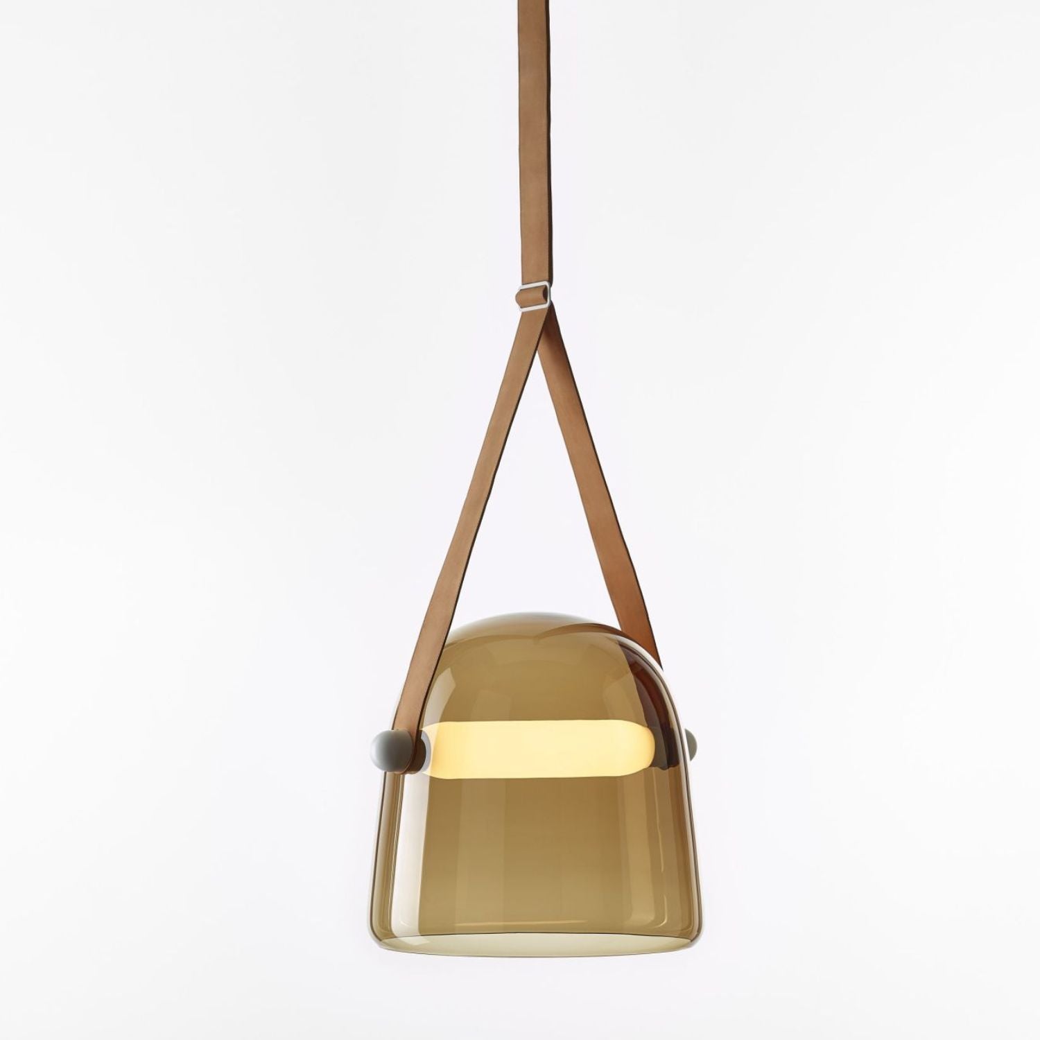 Large Pendant Lamp - Brokis Mona PC938 - Modern Glass Lighting Fixture for Dining Room & Living Spaces