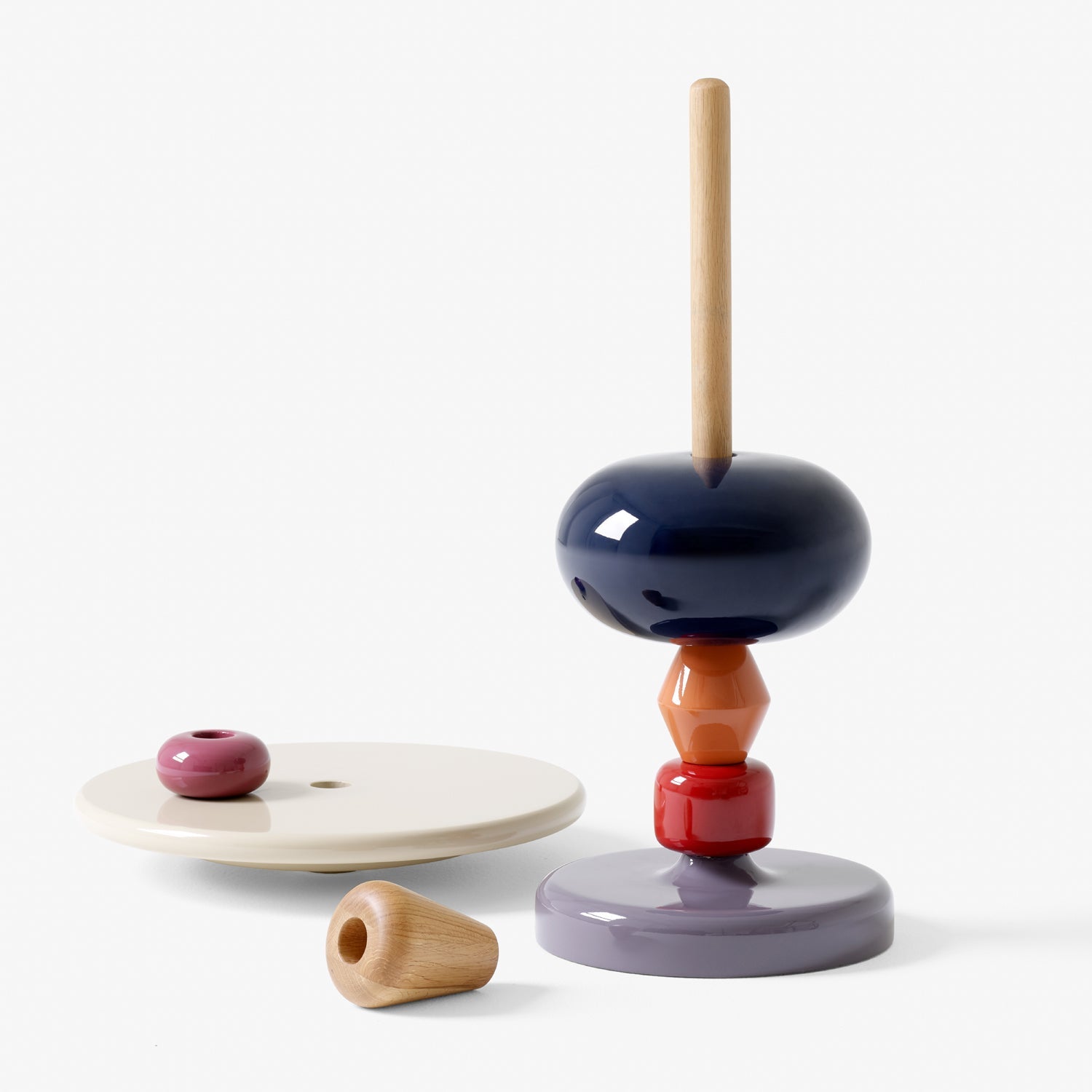 Shuffle Coffee Table - Modern Wood Design with Storage for Living Room & Contemporary Spaces