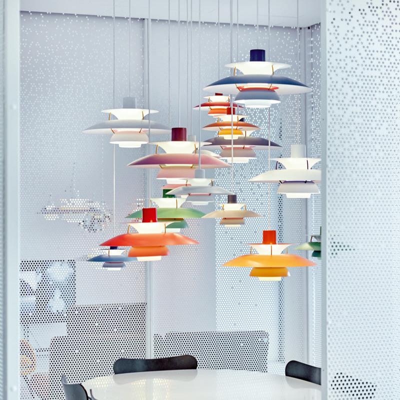 PH 5 Pendant Lamp - Modern Scandinavian Design Light Fixture for Dining Room & Living Space