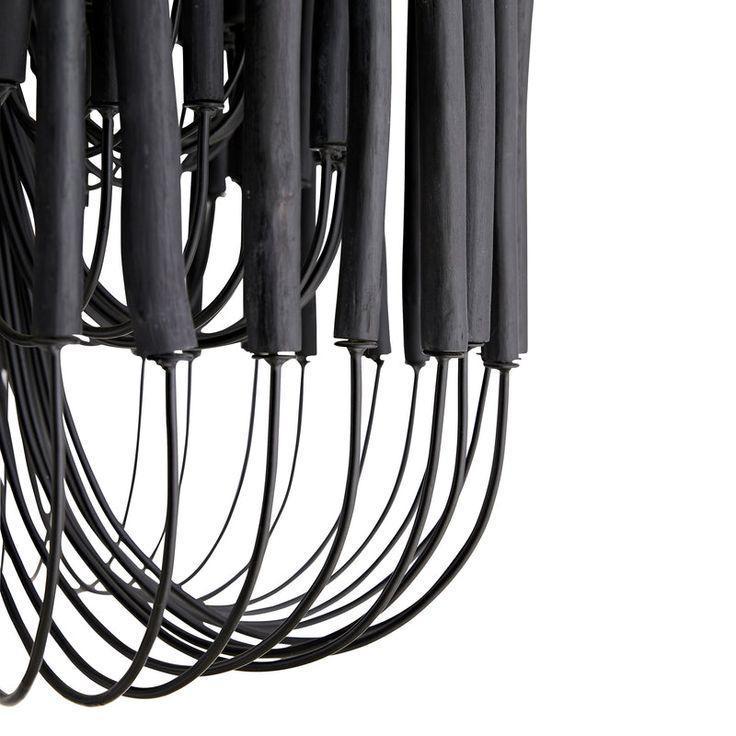 21" Wide Chandelier - Modern 36" Hanging Light Fixture for Dining Room & Entryway