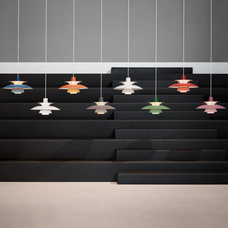 PH 5 Pendant Lamp - Modern Scandinavian Design Light Fixture for Dining Room & Living Space