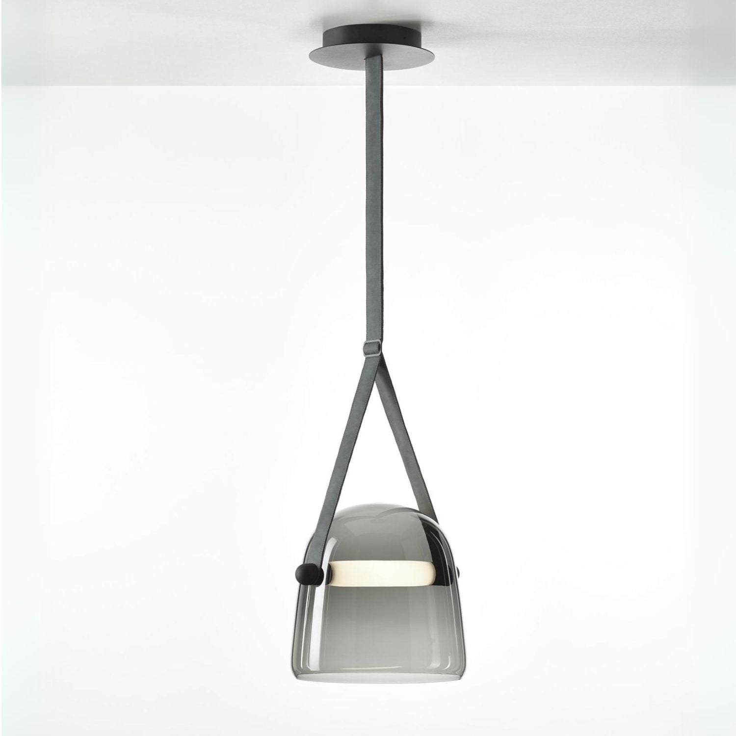 Large Pendant Lamp - Brokis Mona PC938 - Modern Glass Lighting Fixture for Dining Room & Living Spaces