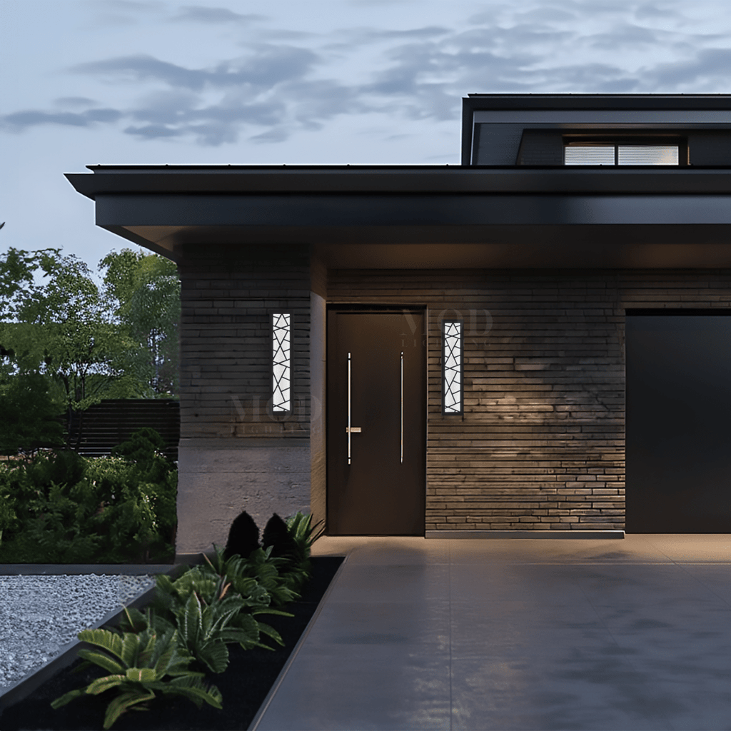 Outdoor LED Light Fixture | Sleek Modern Design, Warm White Glow & Multiple Sizes for Garden, Entryway or Yard