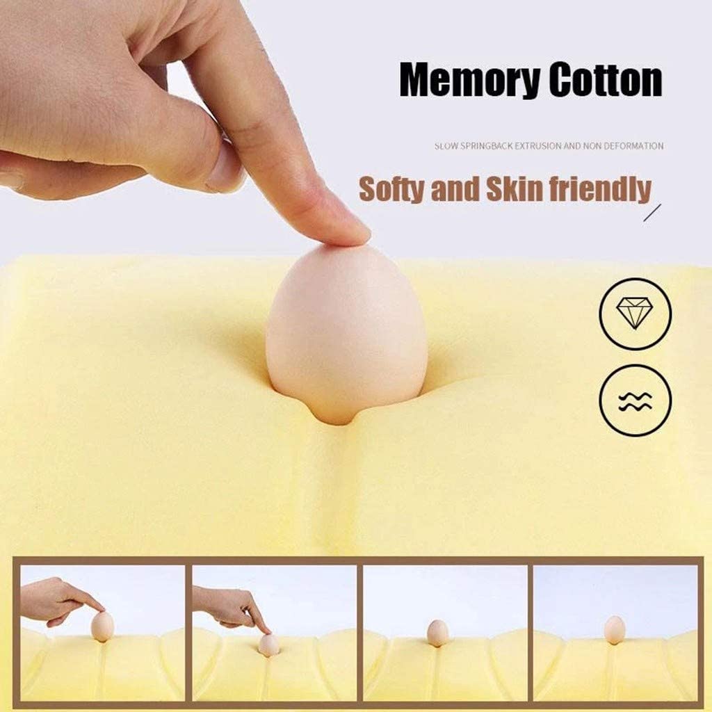 Neck Rest Cushion for Car Seats | 3D Memory Foam Pillow for Neck Pain Relief