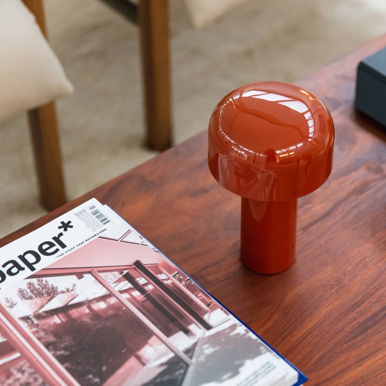 Rechargeable Mushroom Table Lamp - Modern LED Design for Home Office & Nightstand Use