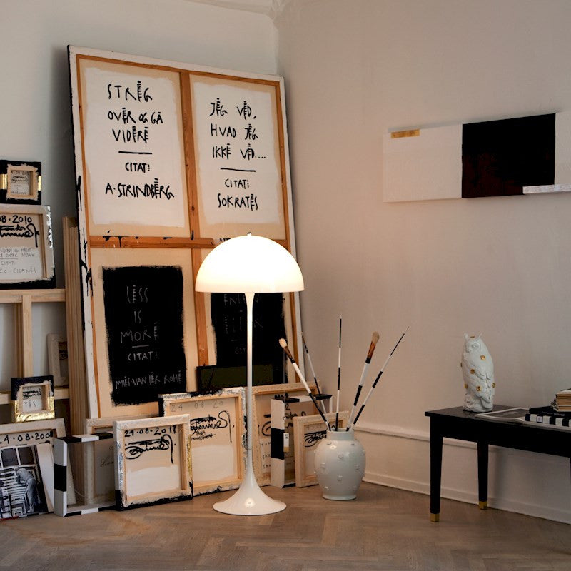 LED Floor Lamp with Adjustable Shade - Modern Design for Living Room & Office Use