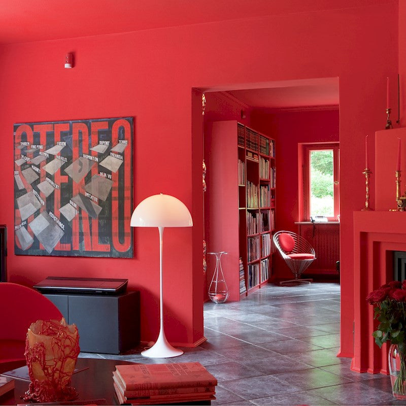 LED Floor Lamp with Adjustable Shade - Modern Design for Living Room & Office Use