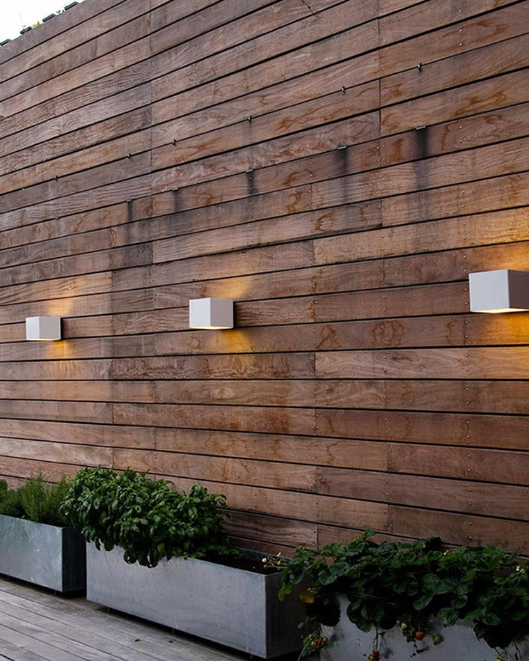 LED Outdoor Up Down Wall Light Fixture - Waterproof Sconce for Patio, Garden & Entryway Lighting