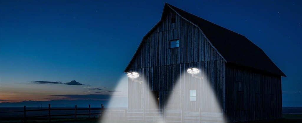 1500W Commercial Solar Flag Pole Light with 98-Inch Waterproof Post and Remote Control for Outdoor Use