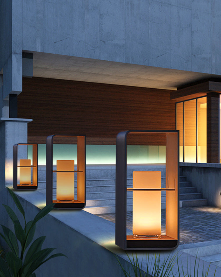 Solar Floor Light WM9007 - Waterproof LED Outdoor Lighting for Patios, Gardens, and Pathways