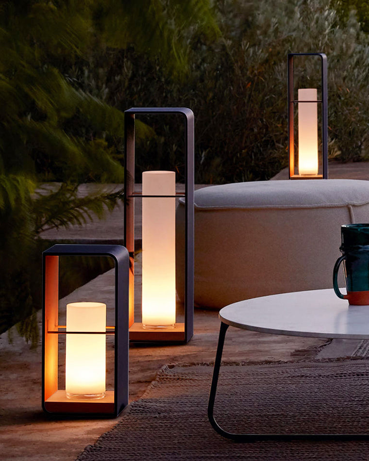 Solar Floor Light WM9007 - Waterproof LED Outdoor Lighting for Patios, Gardens, and Pathways