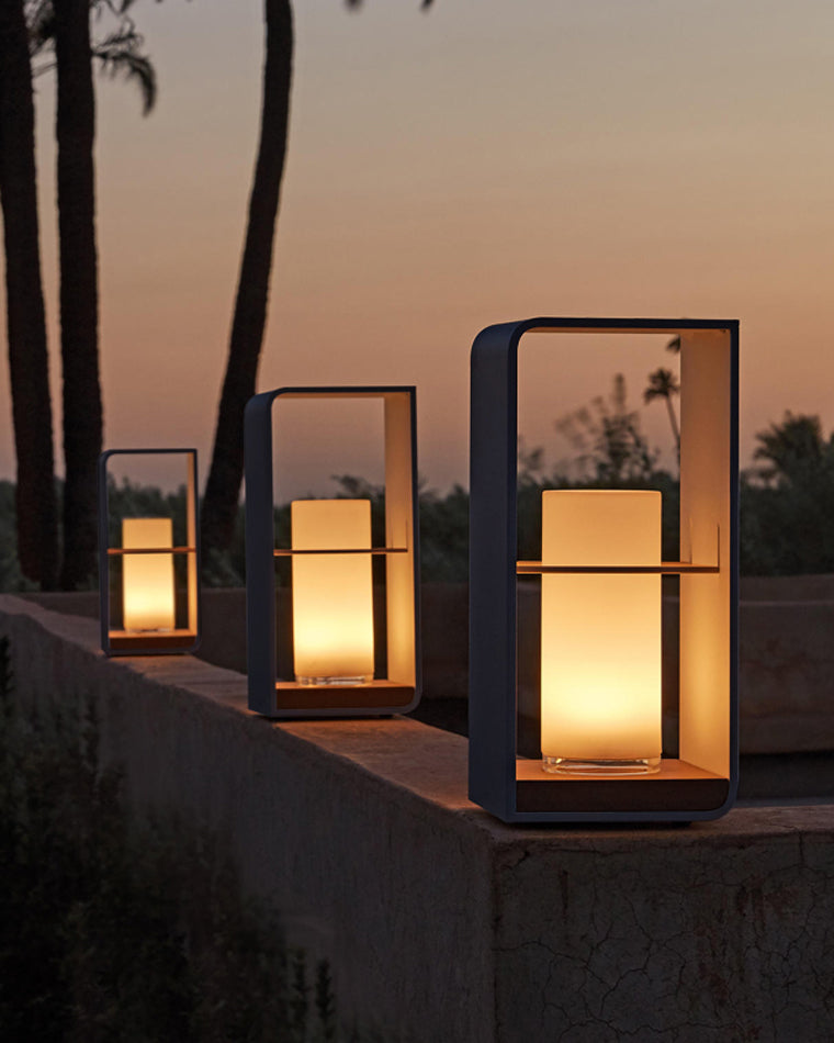 Solar Floor Light WM9007 - Waterproof LED Outdoor Lighting for Patios, Gardens, and Pathways