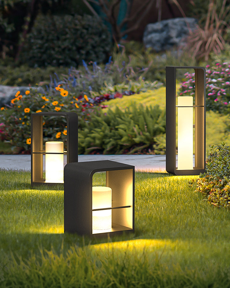 Solar Floor Light WM9007 - Waterproof LED Outdoor Lighting for Patios, Gardens, and Pathways