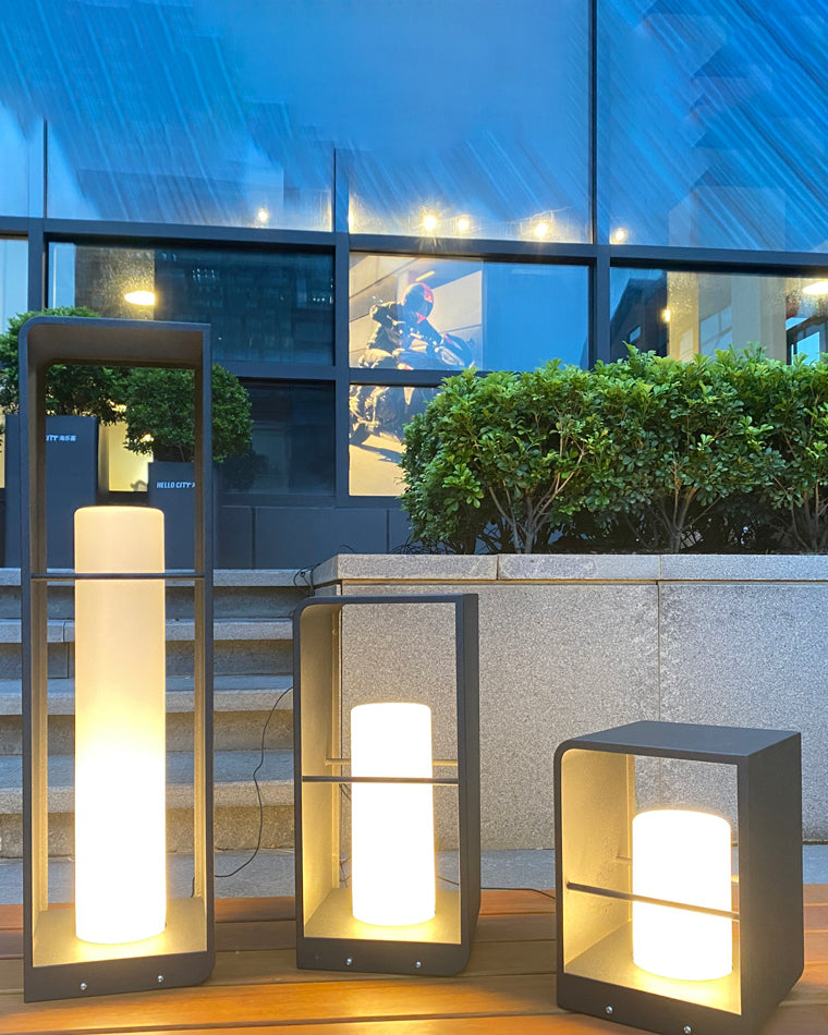 Solar Floor Light WM9007 - Waterproof LED Outdoor Lighting for Patios, Gardens, and Pathways